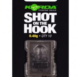 Plomb Korda Shot On The Hook shot on the hook 0,40gr
