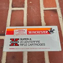 10 balles winchester calibre 30x30