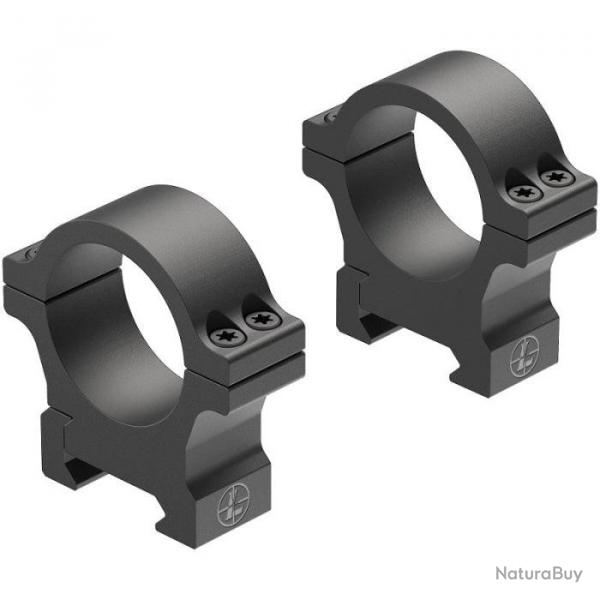 Colliers Leupold Open Range Cross-Slot Rings 30mm Matte - Medium
