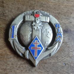 insigne 1° régiment d infanterie coloniale / drago paris