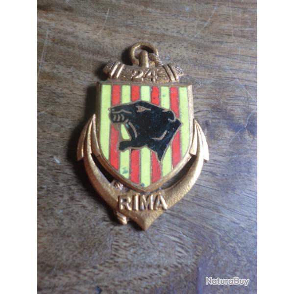 insigne 24 RIMA infanterie marine / drago paris