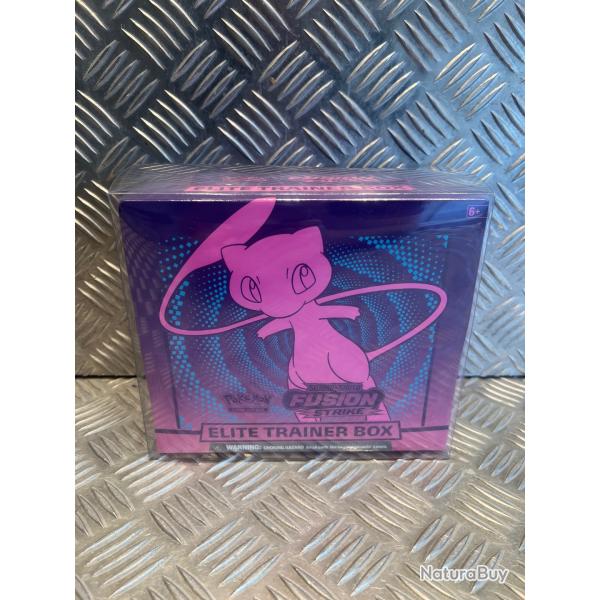 Pokemon cartes Elite Trainer box etb poings de fusion neuf collection