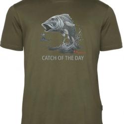 T-shirt PINEWOOD fish olive