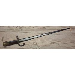 Baïonnette Gras M1874 sans fourreau