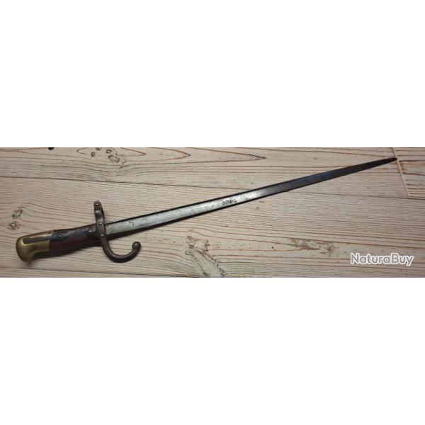 Baonnette Gras M1874 sans fourreau