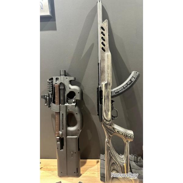 Ruger 10/22 Target Lite + chssis p90/22