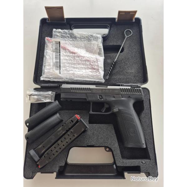 Pistolet CZ P-10 F 9x19 complet avec mallette et accessoires