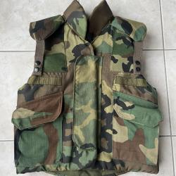 Flak veste US gilet par balle PASGT woodland