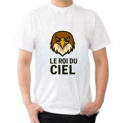Tee-shirt loup "Le roi du ciel"