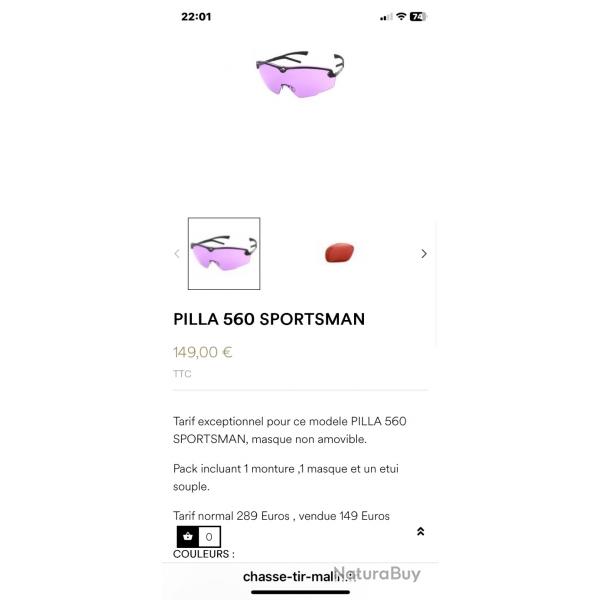 Lunette Pilla 560