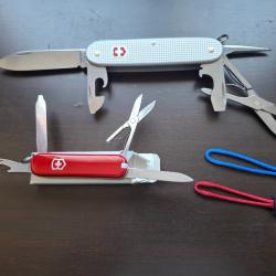Lot Victorinox Pioneer X Alox + Victorinox Rambler
