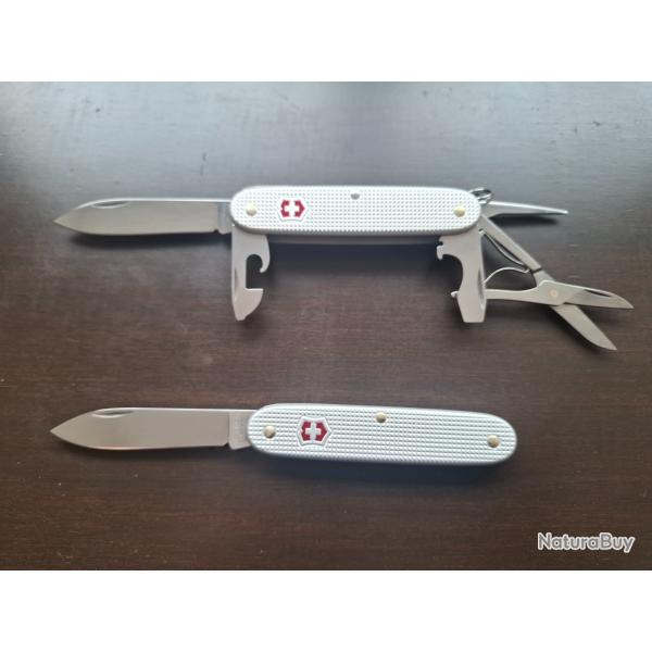 Lot Victorinox Pioneer X Alox + Victorinox Alox Swiss Army 1 (Sturdy)