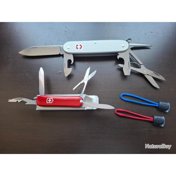 Lot Victorinox Pioneer X Alox + Victorinox Rambler