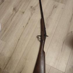 Carabine a chien: calibre 6mm, mono coup.