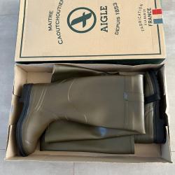 Cuissardes Truite Kaki Aigle