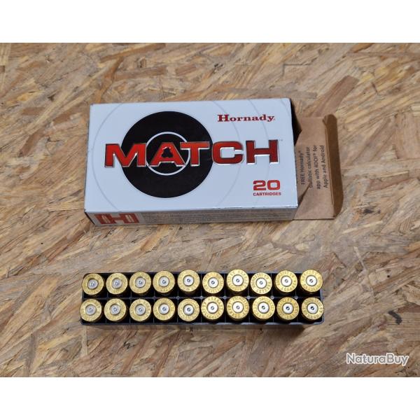 Bote de 20 tuis Hornady calibre 6.5 Creedmoor tirs 1 fois