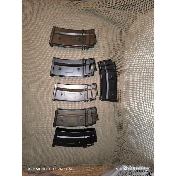Lot chargeurs g36