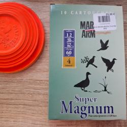 Cartouches MARY ARM  Siper Magnum 60 gr BJ - 12/89