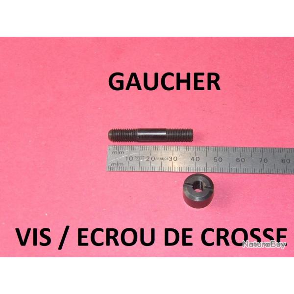 vis / crou assemblage crosse carabine GAUCHER long38.9mm dia 5.90mm- VENDU PAR JEPERCUTE (D22E1268)