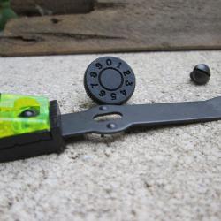 Hausse Fluo Cometa 220 + vis de fixe et molette