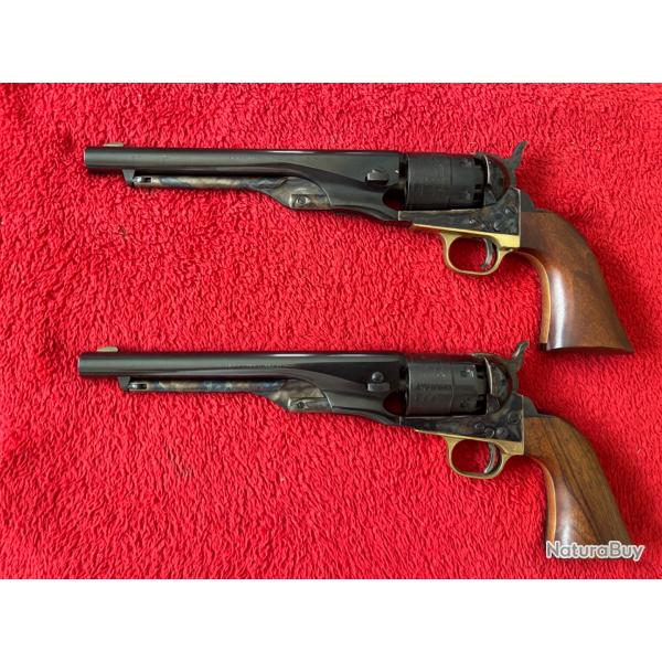 SUPERBE PAIRE de COLTS ARMY 1860