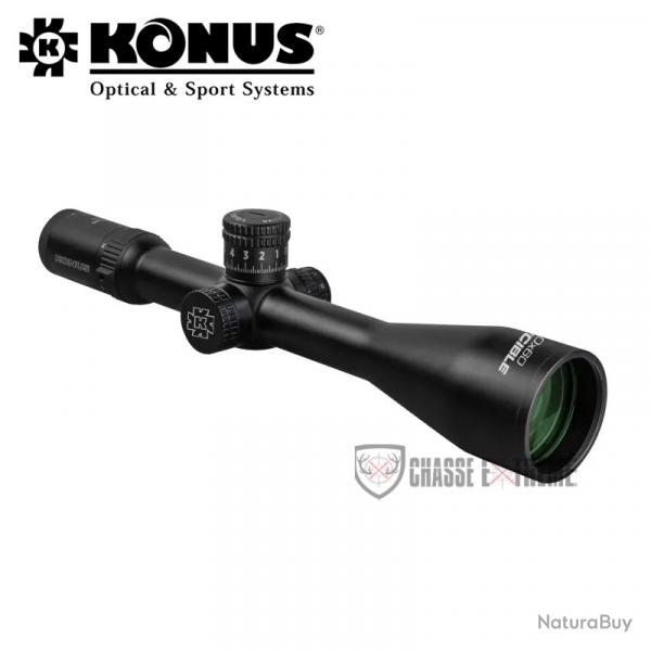 Lunette KONUS Invincible 5-50x60 Ret Fine Crosshair Lumineux Rouge
