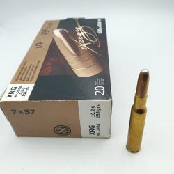 LOT 17 MUNITIONS SELLIER BELLOT CALIBRE 7X57 - 158GR XRG