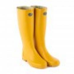 Jaune Bottes Iris Femme Doublée Jersey Le Chameau