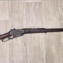 CARABINE WINCHESTER 1895 CONTRAT RUSSE Calibre 7.62x54R, patine homogène, beau canon