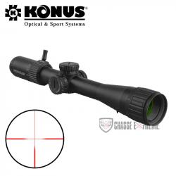 Lunette KONUS Wild 4-12x40 Ret German-4 Lumineux Rouge-Vert