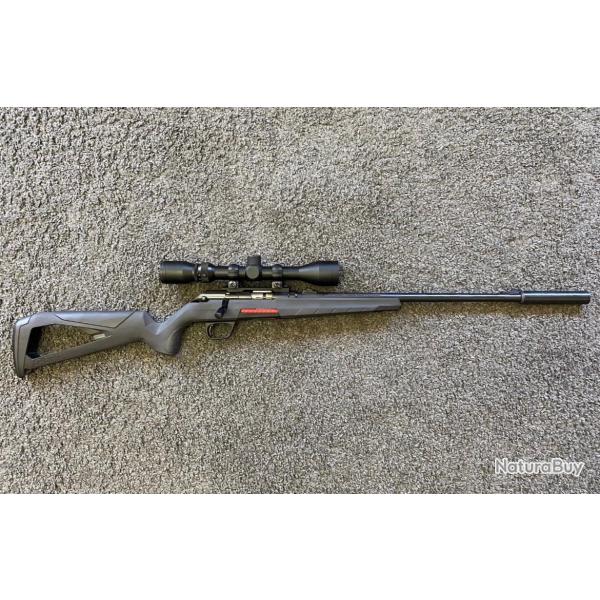 Carabine 22Lr Xpert, lunette + silencieux + chargeur