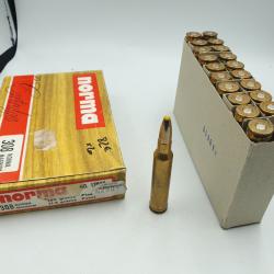 BOITE DE 20MUNITIONS NORMA CAL. 308NORMA MAGNUM  - PLASTIC POINTED