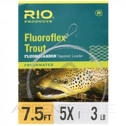 Bas de ligne RIO Fluoroflex 7,5' (2,30m) 3X