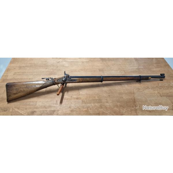 FUSIL A PERCUSSION PARKER HALE  ENFIELD 1853 CAL.45  1 SANS PRIX DE RESERVE