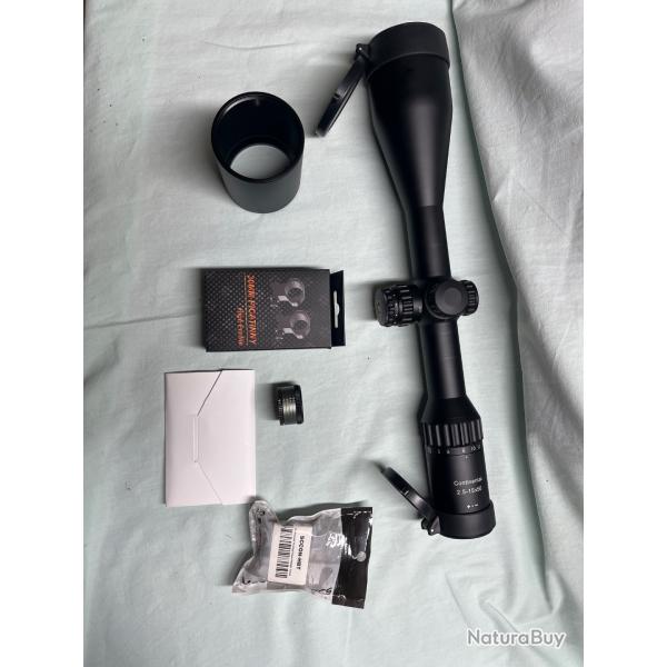 Vectoroptic continental 2.5-15x56 rticule lumineux