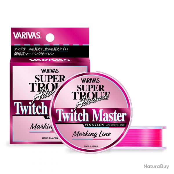 Nylon Varivas Super Trout Advance Twitch Master Marking 100m 8 lb 100m PE 2 / 0,235mm