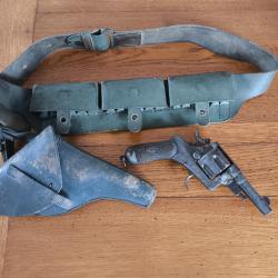 Bodeo Glisenti modèle 1889 - Cat D Avec cartouchière et holster