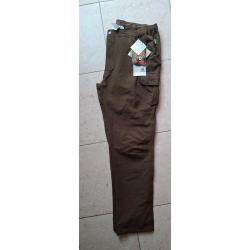Pantalon Savane hyperstretch kaki NEUF