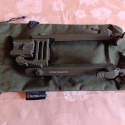 Bipied Tactical Evo TK3 cerakote vert