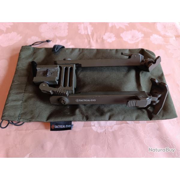 Bipied Tactical Evo TK3 cerakote vert
