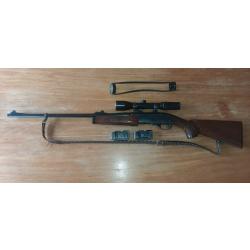 Vends Carabine Remington 7600 à Pompe avec Lunette