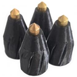 4x Slugs ogive laiton .22 / 5,5mm HDS 68 Umarex T4E HDS68