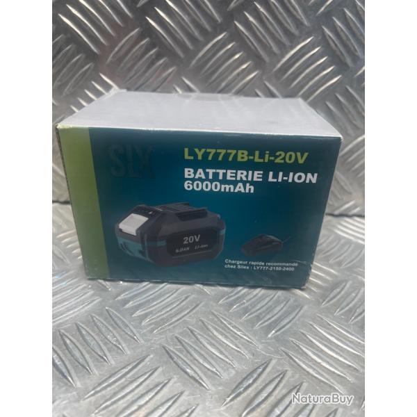 Silex batterie 20V 6.0Ah lithium-ion pour outils de bricolage visseuse perceuse scie cl choc ...
