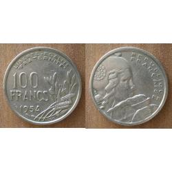 France 100 Francs 1954 B Cochet Piece Franc