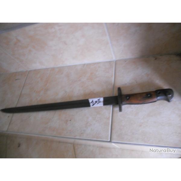 Baonnette Anglaise Modle 1907 pour fusil Lee Enfield Wilkinson Juin 1918