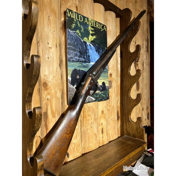 ENCHERES 1 - FUSIL JUXTAPOSE HELICE 16/65 A RESTAURER