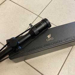 Vends lunette GPO 1-6x24i réticule lumineux G4i fiber