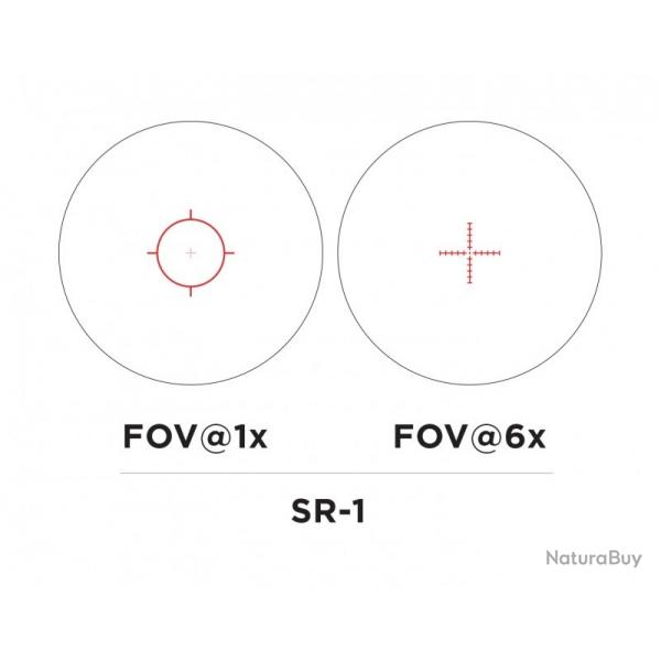 Vudu Scope FFP MRAD 1-6x24MM Tube 30mm rticule SR-1 lum