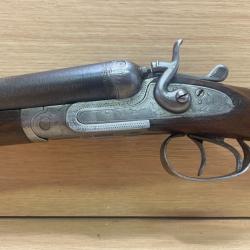 Fusil juxtaposés calibre 12 chiens extérieurs