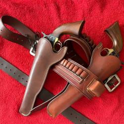 CEINTURON  2  HOLSTERS